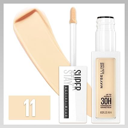 Kem che khuyết điểm siêu bền Maybelline New York Super Stay Liquid Concealer Makeup 10mL [Mỹ]