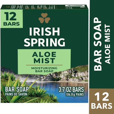 Xà bông cục dưỡng ẩm tinh chất nha đam Irish Spring Mỹ dành cho nam giới