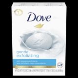 Xà bông cục tẩy tế bào chết và tăng cường độ ẩm Dove Gentle Exfoliating 106g [Mỹ]