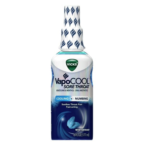 Xịt Họng Vicks VapoCOOL - Cảm Giác Mát Lạnh, Giảm Đau Họng Ngay Lập Tức!