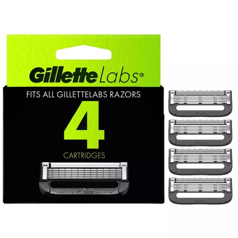 Dao cạo râu siêu bền với công nghệ tẩy tế bào chết cho nam giới Gillette Labs [Mỹ]