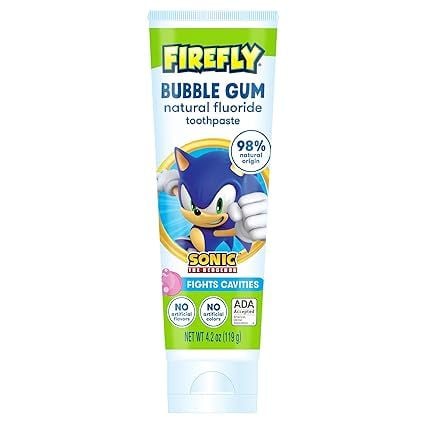 Kem đánh răng trẻ em Ngừa sâu răng, Hương vị Bubble Gum ngọt ngào Firefly Kids