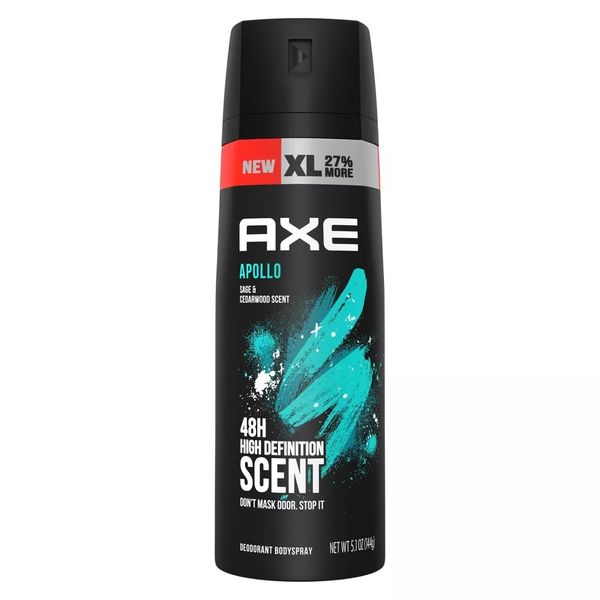 [Mỹ] Xịt khử mùi toàn thân AXE Apollo dành cho nam, hương gỗ, 144g