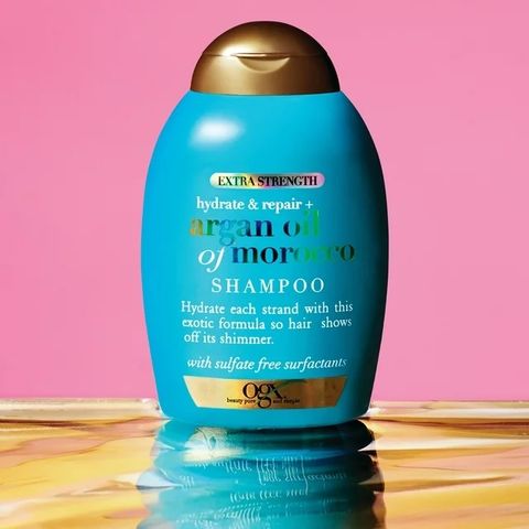 Dầu gội, xả cấp ẩm và phục hồi tóc hư tổn, giảm gãy rụng OGX Extra Strength Hydrate & Repair + Argan Oil of Morocco 385 mL