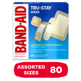 Băng Cá Nhân Band-Aid Trong Suốt – Dính Chắc, Không Lộ, 80 Miếng Siêu Tiện Lợi