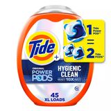 Viên giặt sạch sâu Tide Hygienic Clean Power Pods Original thùng 45 viên nhập Mỹ