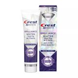 Kem đánh răng trắng sáng Crest 3D White Brilliance Luminous Purple 110g [Mỹ]