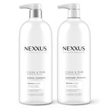 Dầu gội và xả chuẩn salon Mỹ Nexxus Clean and Pure dành cho tóc hư tổn 1L [Mỹ]