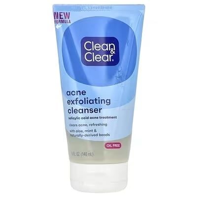[Mỹ] Sữa rửa mặt làm sạch và ngăn ngừa mụn Clean & Clear 148 mL