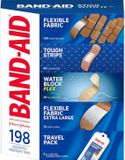Băng Cá Nhân Band-Aid nhiều Kích Cỡ – Hộp 198 Miếng