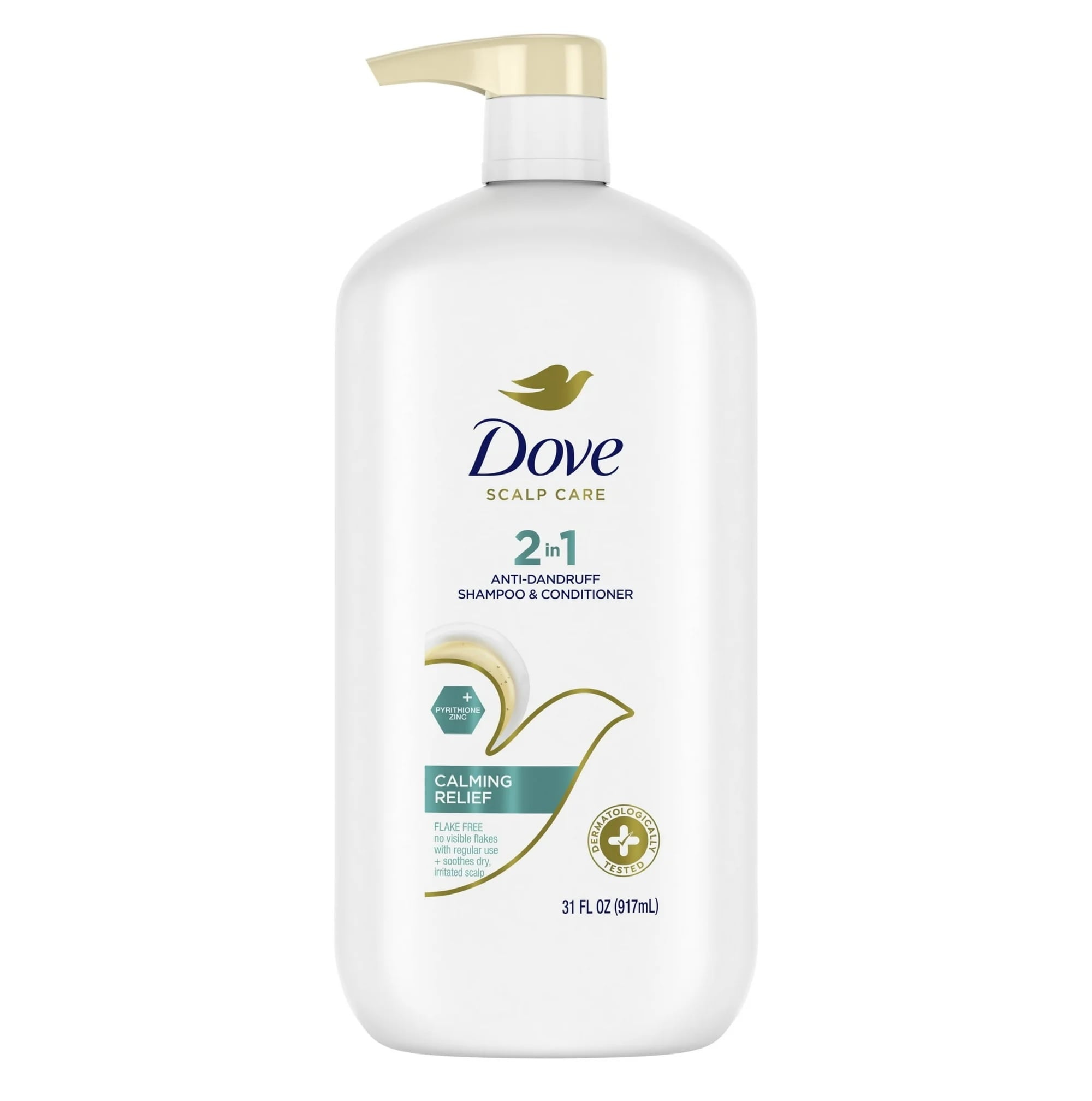 Dầu gội, xả trị gàu 2 trong 1 Dove Scalp Care 2-in-1 917 mL Mỹ