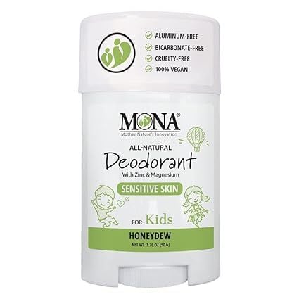 Thanh lăn khử mùi MONA Honeydew 100% tự nhiên cho trẻ em [Mỹ]