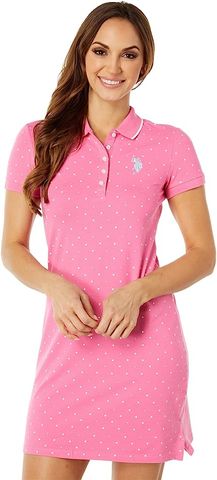 Đầm thể thao Polo thun cotton U.S.POLO ASSN.  [Auth]