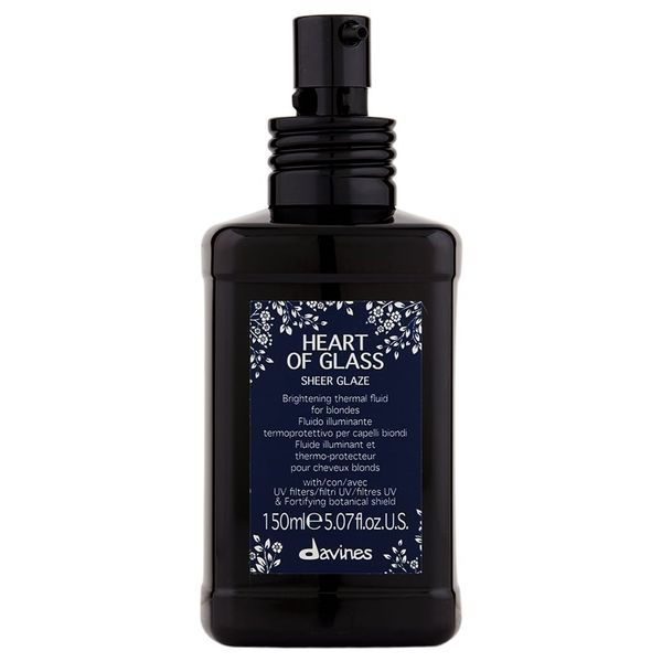 Kem dưỡng tóc chuyên nghiệp Davines Heart Of Glass Sheer Glaze 150 mL (chai đầu bơm) [Mỹ]