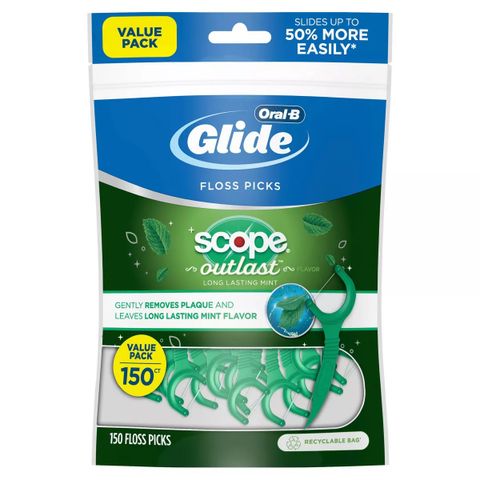 Tăm chỉ nha khoa tươi mát hương bạc hà Oral -B Mỹ