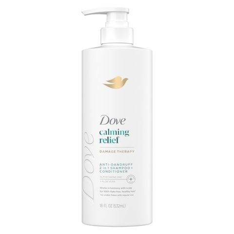 Dove Calming Relief 2-in-1 Trị Gàu & Dưỡng Tóc – Dịu Nhẹ Cho Da Đầu Nhạy Cảm