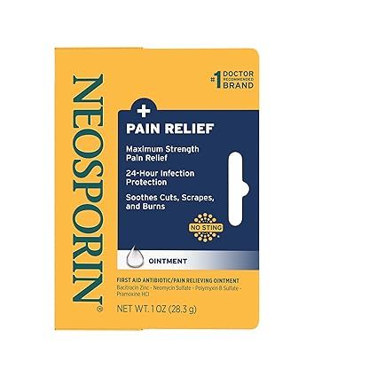 [Mỹ] Kem mỡ NEOSPORIN® sát trùng, giảm đau, giảm ngứa, làm lành vết thương, bỏng, giảm sẹo