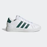 Size 36; 36.75; 37.25; 38 Giày Sneakers Trẻ Em Unisex ADIDAS Grand Court 2.0 IG4830 [Auth]