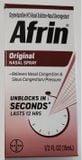 AFRIN ORIGINAL 12HR NASAL SPRAY 60ML – Xịt Mũi Giảm Nghẹt Mũi Nhanh, Hiệu Quả Suốt 12 Giờ
