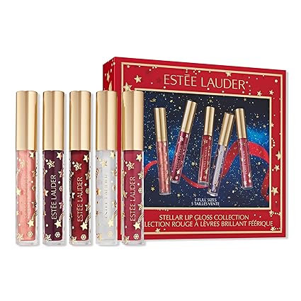 Auth Bộ son kem 5 cây full size bản giới hạn Estee Lauder Stellar Lip Gloss