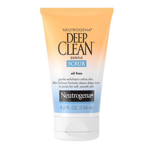 Sữa rửa mặt tấy tế bào chết Neutrogena Deep Clean 124 mL [Mỹ]