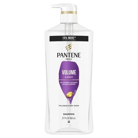 Dầu gội dưỡng ẩm, tăng độ phồng và độ dày cho tóc mỏng Pantene Pro-V Volume & Body 820 mL [Mỹ]
