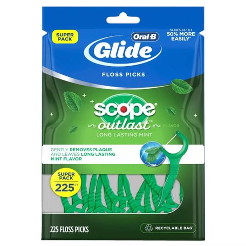 Tăm chỉ nha khoa tươi mát hương bạc hà Oral -B Mỹ