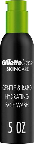 Gel rửa mặt GilletteLabs Gentle and Rapid Hydrating Face Wash cho nam giới, 150 mL