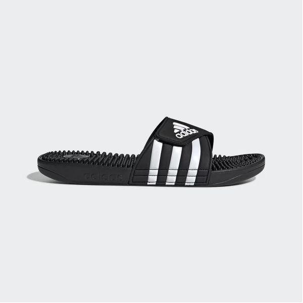 Dép có gai mềm dẻo massage thư giãn đen, trắng unisex Adidas ADISSAGE SLIDES [Auth]
