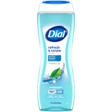 Sữa tắm làm sạch & tái tạo làn da hương nước suối tươi mát Dial Body Wash Refresh & Renew Mỹ 473 mL