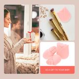 Vỏ silicon đựng cọ trang điểm Makeup Brush Covers Pack