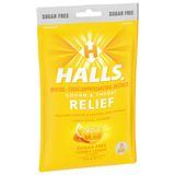 Kẹo ngậm giảm ho và làm dịu đau họng Halls Cough Drops [Mỹ]