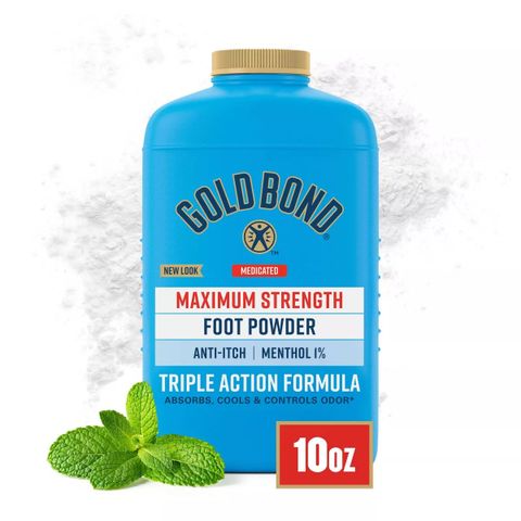 Bột khử mùi hôi chân Gold Bond Foot Powder TALC-FREE - chuẩn Mỹ