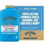 Bột khử mùi hôi chân Gold Bond Foot Powder TALC-FREE - chuẩn Mỹ