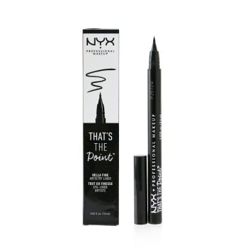 Auth Bút kẻ mắt dạng lỏng màu đen đậm, siêu mềm NYX That's The Point Eyeliner
