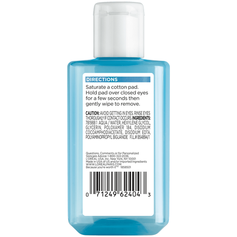 [Mỹ] Nước tẩy trang vùng mắt phù hợp cho cả mắt nhạy cảm  L'Oreal Paris 118 mL