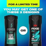 Bộ sữa tắm và bọt biển AXE dành cho nam giới [Mỹ]