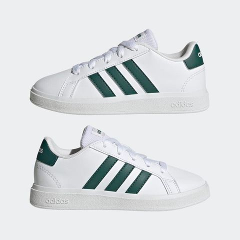 Size 36; 36.75; 37.25; 38 Giày Sneakers Trẻ Em Unisex ADIDAS Grand Court 2.0 IG4830 [Auth]