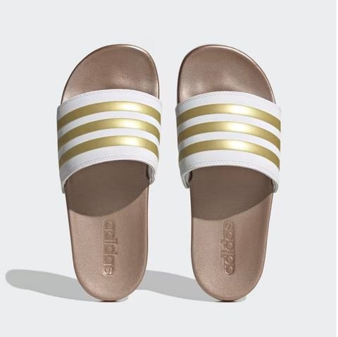 Dép Quai ngang 3 sọc cổ điển với phong cách hiện đại Adidas ADILETTE COMFORT SLIDES [Auth]
