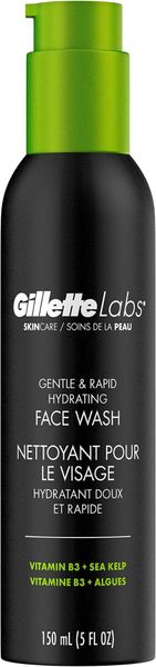 Gel rửa mặt GilletteLabs Gentle and Rapid Hydrating Face Wash cho nam giới, 150 mL