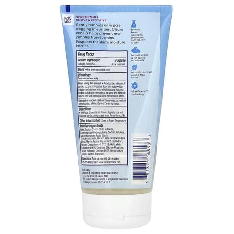 [Mỹ] Sữa rửa mặt làm sạch và ngăn ngừa mụn Clean & Clear 148 mL