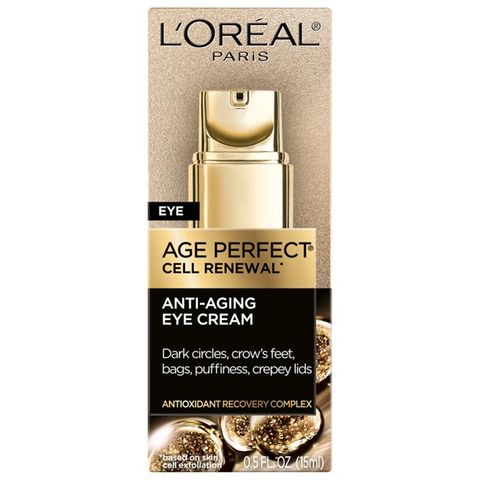 Kem dưỡng giảm nếp nhăn và thâm quầng vùng mắt L’OREAL Paris Age Perfect Eye Cream