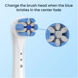 Đầu Bàn Chải Thay Thế Tương Thích Với Bàn Chải Điện Oral-B iO - Vỉ 4 đầu