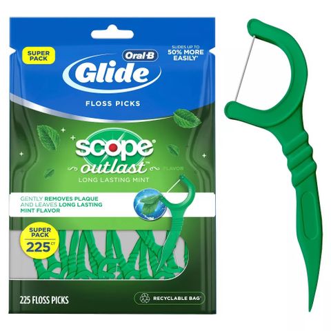 Tăm chỉ nha khoa tươi mát hương bạc hà Oral -B Mỹ