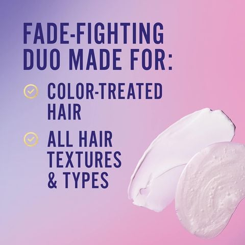 [Mỹ] Dầu gội chống phai màu, dưỡng ẩm, phục hồi tóc hư tổn OGX VIBRANT COLOR VIBES 385mL