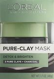Mặt nạ đất sét nguyên chất L'Oreal Skin Expert Detox & Brighten 48g [Mỹ]