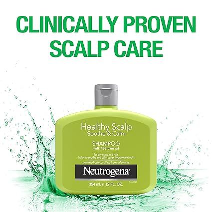 [Mỹ] Dầu gội và xả tinh dầu trà cân bằng độ PH cho da đầu khô Neutrogena 354 mL