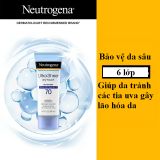 [Mỹ] Kem chống nắng cho da dầu không gây bóng nhờn cho da mặt và toàn thân Neutrogen UltraSheer Dry-Touch SPF 70 - 88ml