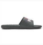 Dép Puma Cool Cat Leap Men's Slides 383441-06 Màu Đen Họa Tiết Đỏ Size 43