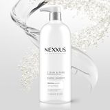 Dầu gội và xả chuẩn salon Mỹ Nexxus Clean and Pure dành cho tóc hư tổn 1L [Mỹ]